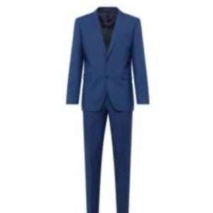Traje de hombre de 2 piezas Esprit Collection '2 tone birdseye' azul, talla 46