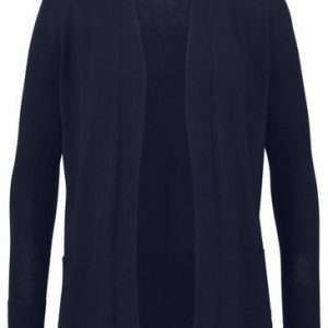 Cardigan AJC senza chiusura, in blu scuro, taglia 40/42