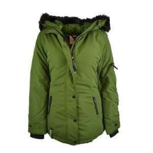 Parka zimowa ALPENBLITZ w kolorze zielonym, rozmiar 38