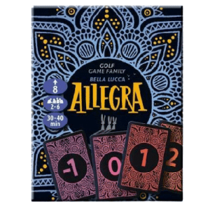 Allegra 032 - El emocionante juego de cartas para 2-6 jugadores, mayores de 8 años