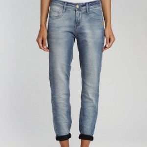 GANG Relax-fit jeans AMELIE, in Blue Washed, maat W32