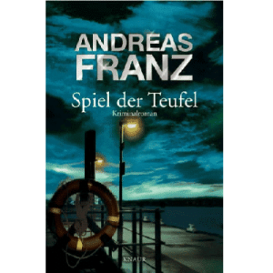 Powieść kryminalna Andreasa Franza "Spiel der Teufel", wydanie w twardej oprawie, 2008 r.
