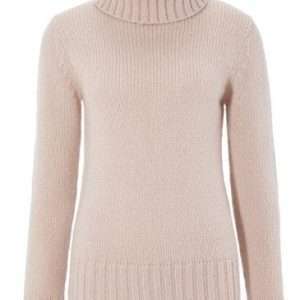 Джемпер с водолазкой Aniston CASUAL, сумрачно-розовый, размер 46