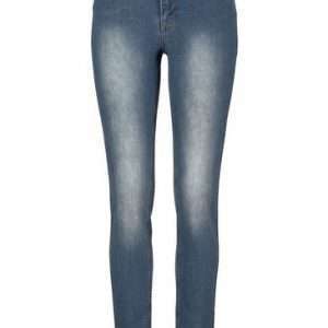 Джинсы-скинни с высокой талией Arizona SHAPING, синие, б/у, размер 19