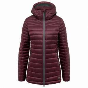 BLACK DIAMOND - Access Down Parka Mujer - Chaqueta de pluma, mujer, Burdeos, talla L