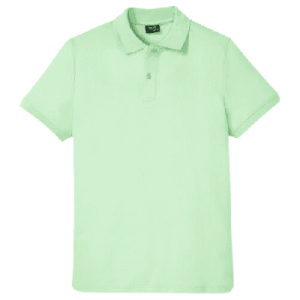 BPC Polo basique homme, qualité piqué respirant, menthe douce, taille 60