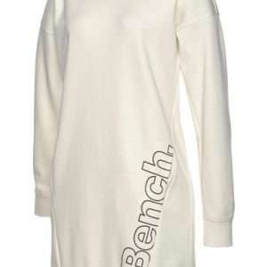 Бенч. Платье-свитшот с принтом логотипа сбоку, цвет экрю, размер 44/46