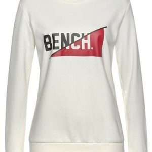 Banco. Sudadera con logo delantero estampado, en color crudo, talla 36/38