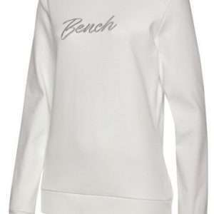 Banco. Sudadera con logotipo bordado brillante, en color crudo, talla 36/38