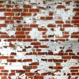 murimage Fototapete Bricks, Mauer Ziegel 3D, 274 x 254 cm, 6-tlg.