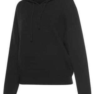 Джемпер Buffalo тонкой вязки с капюшоном, черный, размер 44/46