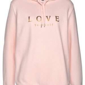 Sudadera con capucha Buffalo, en rosa claro, talla 36/38