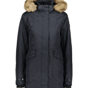 CMP PARKA WOMAN JACKET ZIP HOOD, w kolorze antracytowym, rozmiar 38