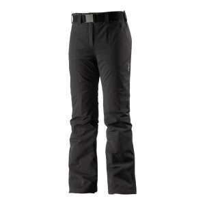 Pantalones de esquí para mujer CMP Warm acolchados con cinturón, Clima Protect, en negro, talla 44