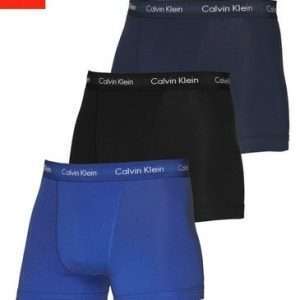 Calvin Klein boxer en pack de 3, en tonos azules, talla M