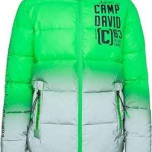 Camp David Herren-Reflexjacke mit Farbverlauf, in Grün, Größe XXXL