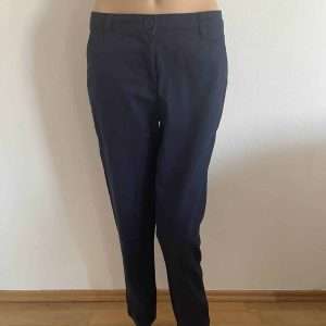 Klassische Chinohose in schmaler Form, in Dunkelblau, Gr. 36