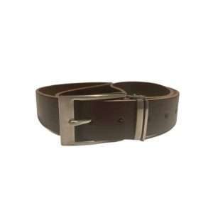 Cintura in pelle H.I.S. marrone scuro, taglia 95