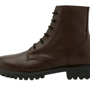 DECHASE KEFF UNISEX - Botín con cordones, piel, marrón, talla 42