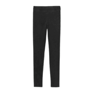 Dames tregging in denimlook, DIVIDED, zwart, maat 32