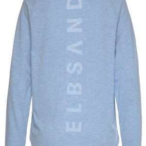 Longsleeve TIRA marki Elbsand w kolorze niebieskiego melanżu, rozmiar 40