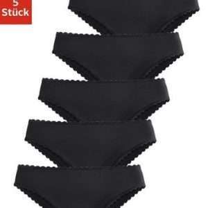 Go In jazz pants slip in confezione da 5, in nero, taglia 40