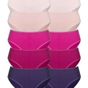 Slip Go in jazz in confezione da 10, nei colori berry, taglia 40/42