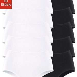 Slip Go in waist in confezione da 10, in bianco e nero, taglia 40/42