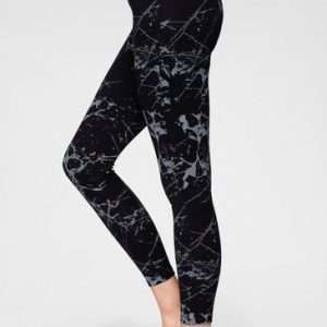 H.I.S leggings, in black, printed, size 48/50