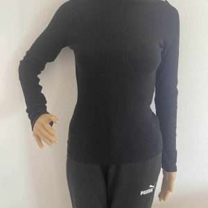 Hailys turtleneck shirt Nina, in black, size M