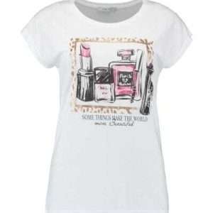 Hailys T-Shirt SS P TP Bella, in White, size M