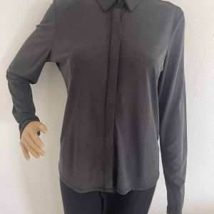Herrlicher Bluse Viktoria Slim, in Anthrazit, Gr. S