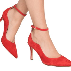 Туфли Högl на высоком каблуке красного цвета Campari, размер 35