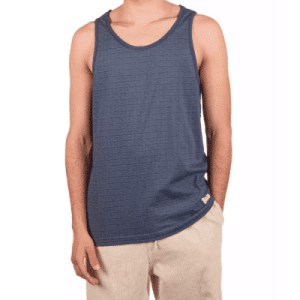 IRIEDAILY TAHITI TANKTOP HOMME, avec impression allover, gris foncé, taille M