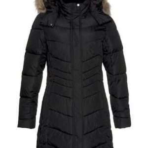 Manteau matelassé Icepeak PAIVA, en noir, taille 48