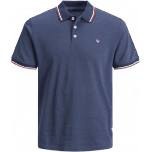 JACK & JONES LUWIN POLO Shirt en bleu marine, taille L