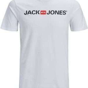 Jack & Jones LOGO TEE CREW NECK, en blanc, taille M