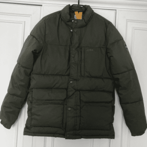 JACK & JONES Winterjacke JORDARREN PUFFER JACKET, in Forest Night, Größe 176
