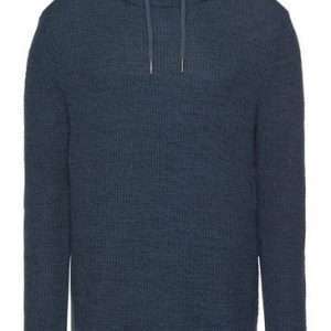 Jersey John Devin con cuello chal, en azul jaspeado, talla XXXL