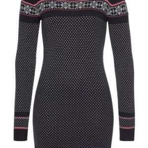 Robe tricotée KangaROOS, look norvégien, noir et blanc, taille 38