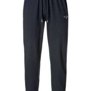 Pantaloni in felpa KangaROOS con stampa logo, in blu, taglia 48/50