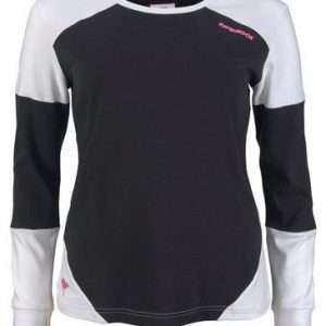 Sudadera KangaROOS en colour blocking, en blanco y negro, talla 44/46