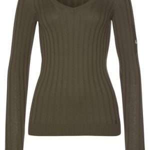 KangaROOS V-neck sweater, in khaki, size 40/42