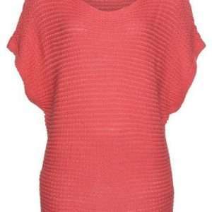 Maglia LASCANA a maniche corte, color corallo, taglia 36/38