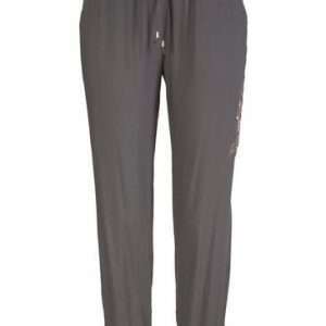 Пляжные брюки LASCANA с вышивкой, цвет хаки, размер 36