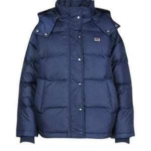 LEVI'S Daunenjacke mit Kapuze, in Dunkelblau, Größe L