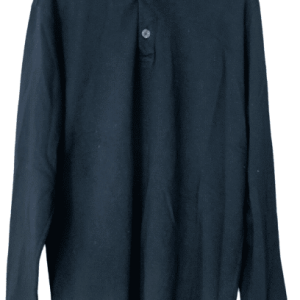 Lady White Co. USA Sportswear POLO A DEUX BOUTONS - BLACK LW412, taille 40