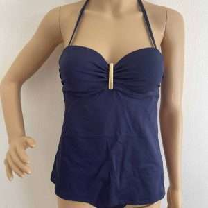 Lascana beugel halternektankini, in marine, maat 36A