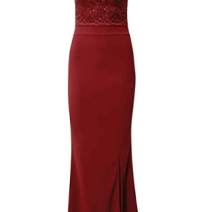 Vestido de noche Lipsy London, en burdeos, talla 40