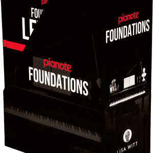 Lisa Witt pianote FOUNDATIONS - 10 książek do gry na fortepianie, Angielski